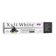 Produkto nuotrauka: NOW Foods XyliWhite, Charcoal Refresh Toothpaste Gel - 181 g