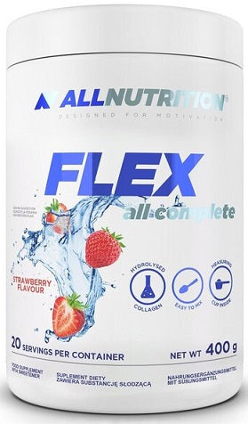 Allnutrition Flex All Complete, braškių skonio – 400 g