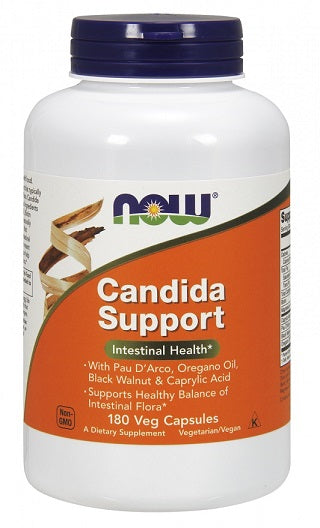Produkto nuotrauka: NOW Foods Candida Support - 180 kapsulių
