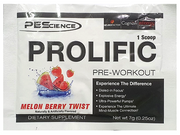 PEScience Prolific, melionų ir uogų skonio traškučiai - 7 g (1 porcija)