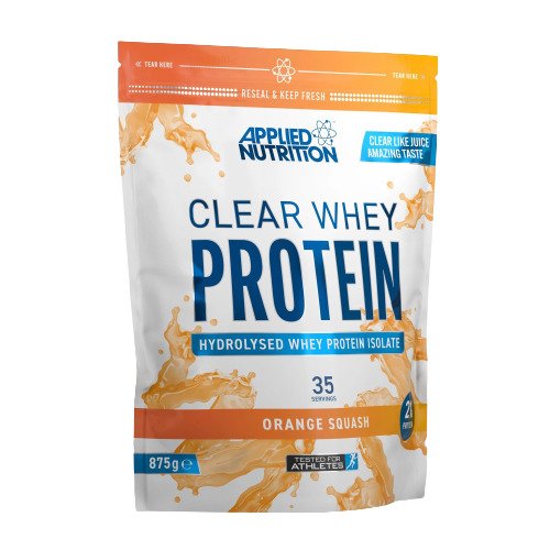 Applied Nutrition skaidrūs išrūgų baltymai, apelsinų skonio – 875 g