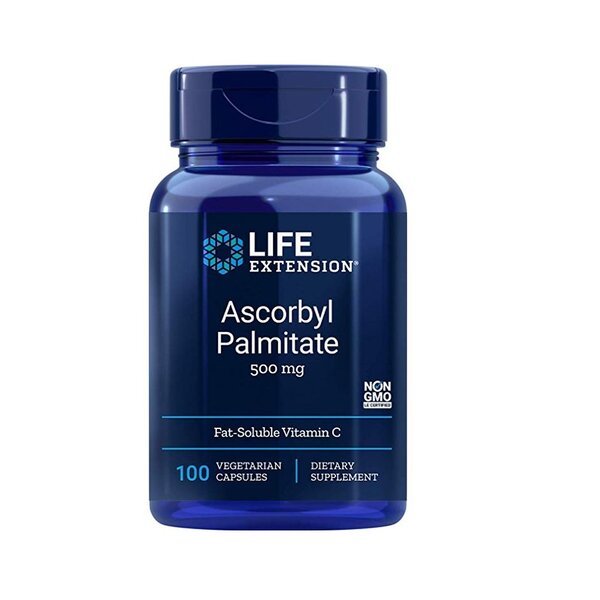 Life Extension askorbilpalmitatas, 500 mg - 100 kapsulių
