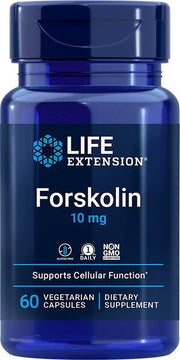 Life Extension forskolinas, 10 mg - 60 kapsulių