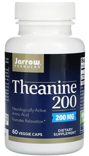 Jarrow Formulas Theanine, 200 mg - 60 kapsulių