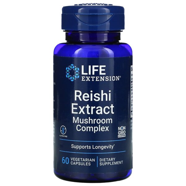 Life Extension Reishi Extract Mushroom Complex 60 – 60 kapsulių