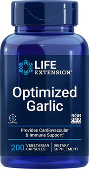 Life Extension Optimized Garlic 200 – 200 kapsulių