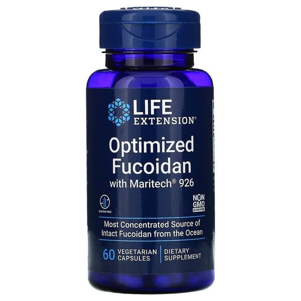Life Extension optimizuotas fukoidanas su Maritech 926 – 60 kapsulių