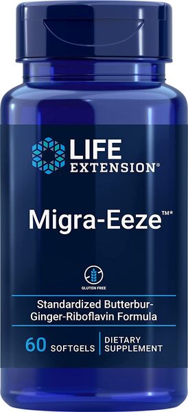Life Extension Migra - Eeze - 60 kapsulių