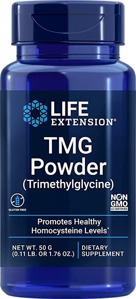 Life Extension TMG, milteliai - 50 g