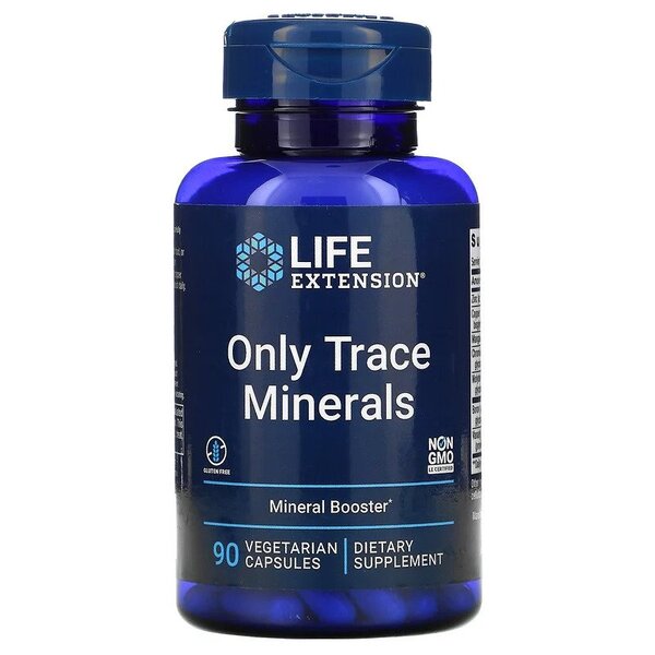Life Extension Only Trace Minerals 90 – 90 kapsulių