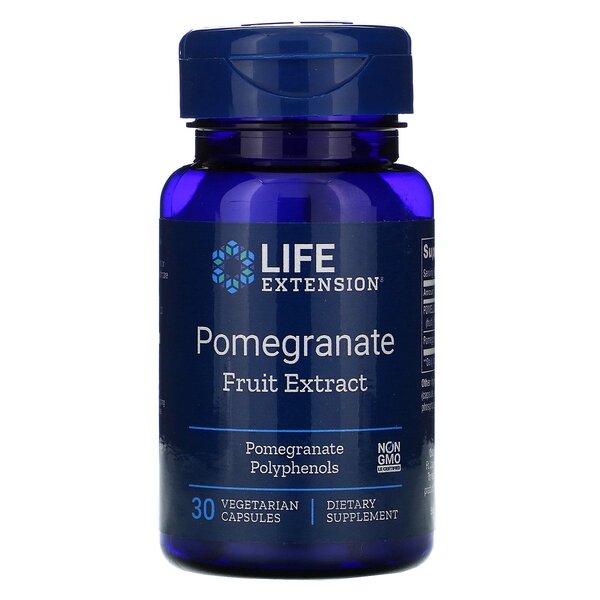 Life Extension Pomegranate Fruit Extract 30 – 30 kapsulių