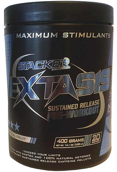 Stacker2 Europe Extasis, tropinių vaisių skonio – 400 g