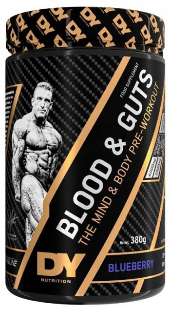 Dorian Yates kraujas ir žarnos, mėlynių skonio - 380 g