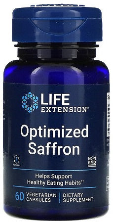 Life Extension Optimized Saffron 60 – 60 kapsulių