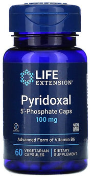 Life Extension piridoksalo 5' - fosfato kapsulės, 100 mg - 60 kapsulių