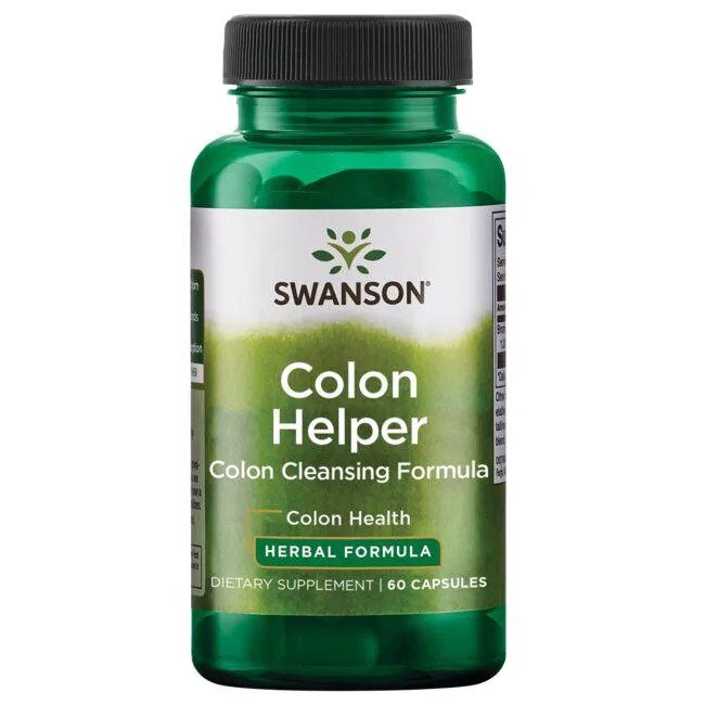 Swanson Colon Helper – 60 kapsulių