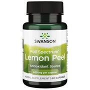 Swanson pilno spektro citrinų žievelės, 400 mg – 60 kapsulių