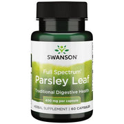 Swanson plataus spektro petražolių lapai, 400 mg – 60 kapsulių