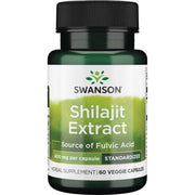 Swanson Shilajit ekstraktas, 400 mg – 60 kapsulių