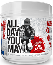 5% Nutrition mitybos AllDayYouMay – legendinės serijos, mėlynųjų aviečių – 435 g