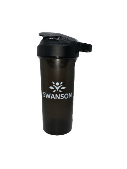 Swanson Swanson sportinis plaktuvas, juodas – 600 ml.