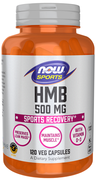 Produkto nuotrauka: NOW Foods HMB, 500mg - 120 kapsulių