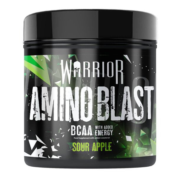 Warrior Amino Blast, rūgštaus obuolio skonio – 270 g