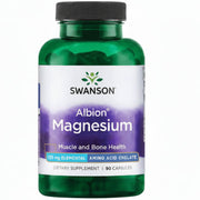 SWANSON Albion magnio glicinatas 133 mg - 90 kapsulių