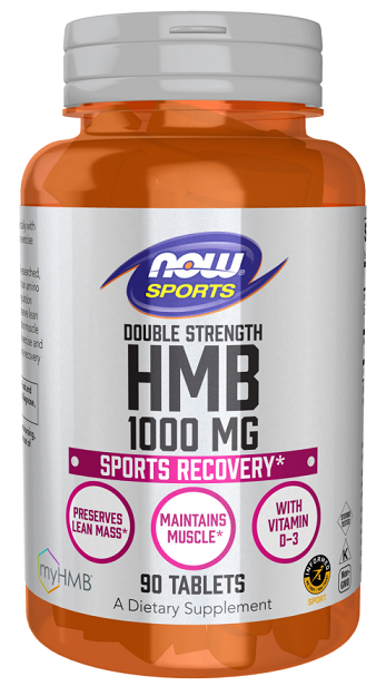 Produkto nuotrauka: NOW Foods HMB, 1000mg - 90 tablečių