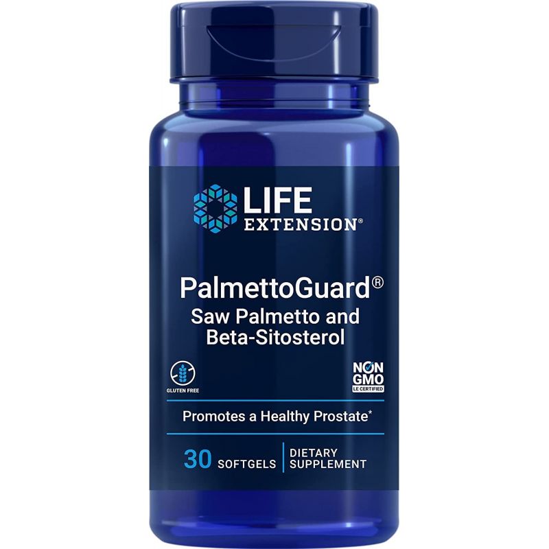 Life Extension PalmettoGuard sabalpalmės ekstraktas su beta - sitosteroliu – 30 kapsulių