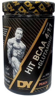 Dorian Yates HIT BCAA 4:1:1 + Glutaminas, persikų skonio - 450 g