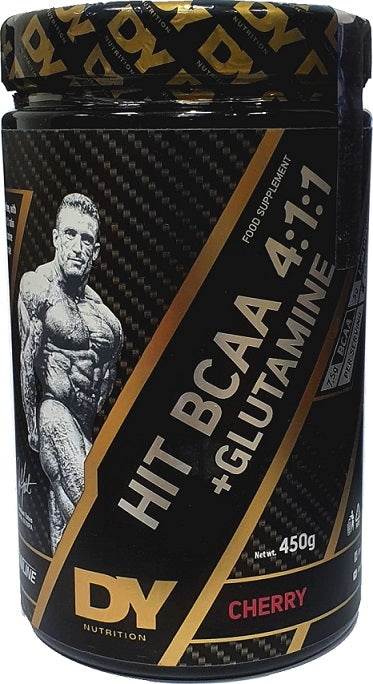 Dorian Yates HIT BCAA 4:1:1 + Glutaminas, vyšnių skonio - 450 g