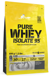 Olimp Nutrition grynas išrūgų baltymų izoliatas 95, kokosų kremas - 600 g