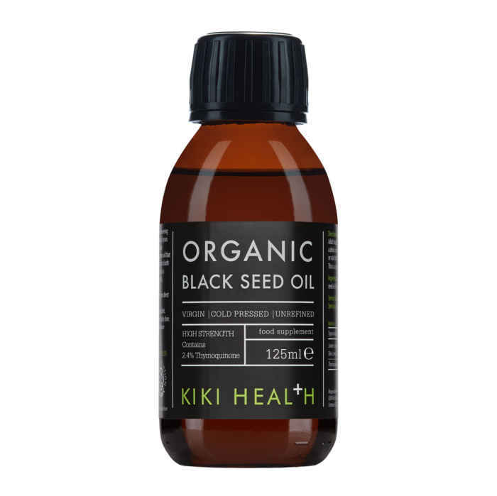 KIKI Health juodųjų kmynų aliejus - 125 ml.