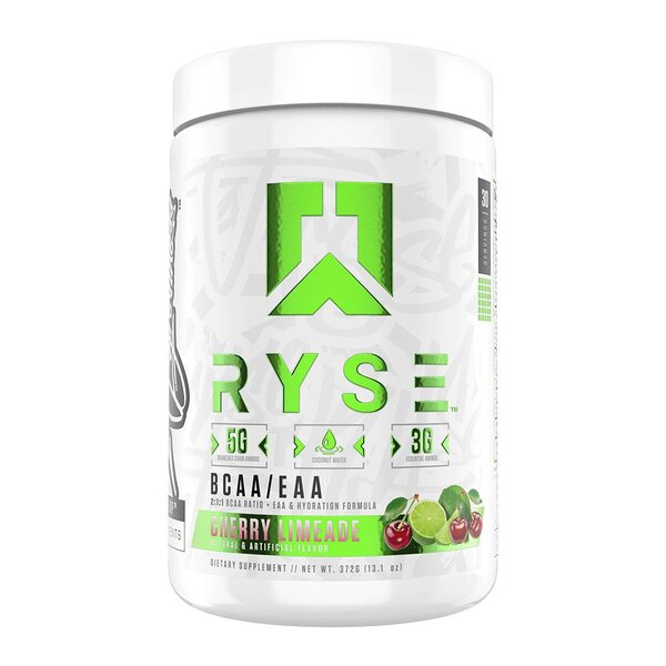 RYSE BCAA + EAA, vyšnių ir laimo skonio - 372 g