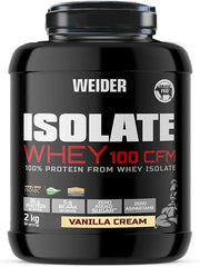 Weider Isolate Whey 100 CFM, Vanilinis kremas - 2000g