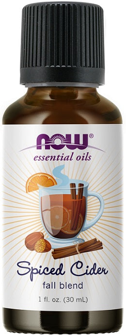 Produkto nuotrauka: NOW Foods Essential Oil, Spiced Cider - 30 ml.