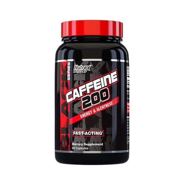 Nutrex kofeinas 200 - 60 kapsulių