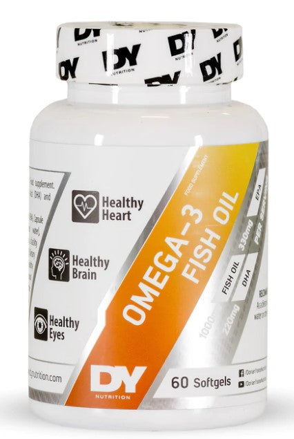 Dorian Yates Omega 3 žuvų taukai - 60 kapsulių