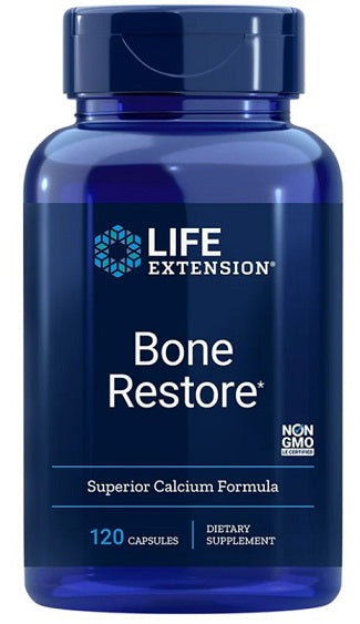 Life Extension Bone Restore 120 Caps – 120 kapsulių
