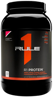 Rule One R1 baltyminis gėrimas su braškėmis ir kremu – 876 g