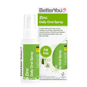 BetterYou Zinc kasdienis burnos purškalas su natūralia citrina ir laimu – 50 ml.
