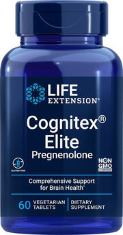 Life Extension Cognitex Elite Pregnenolone – 60 vegetariškų tablečių