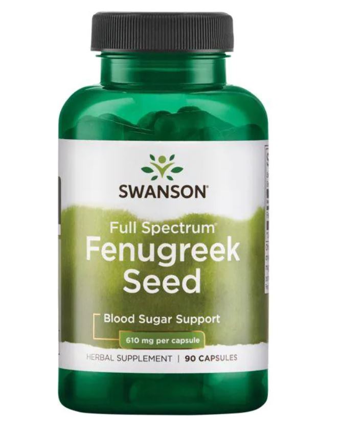 Swanson ožragės sėklos, 610 mg – 90 kapsulių