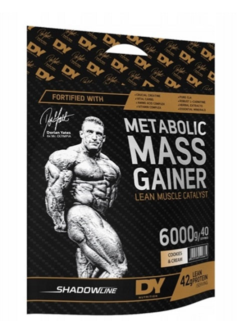 Dorian Yates medžiagų apykaitos masės didinimo priemonė, sausainiai ir grietinėlė - 6000 g