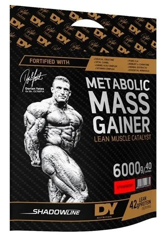 Dorian Yates medžiagų apykaitos masės didinimo priemonė, braškių skonio - 6000 g