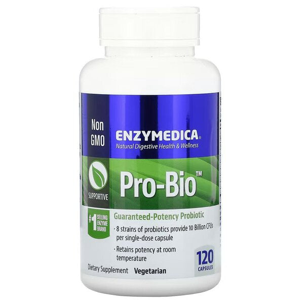 Enzymedica Pro - Bio - 120 kapsulių