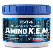 Evogen Amino K.E.M. EAA, mėlynių ir obuolių skonio – 492 g