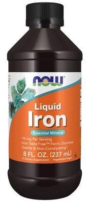 Produkto nuotrauka: NOW Foods Liquid Iron - 237 ml.