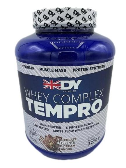 Dorian Yates išrūgų kompleksas Tempro, šokoladinis lazdyno riešutas - 2270 g